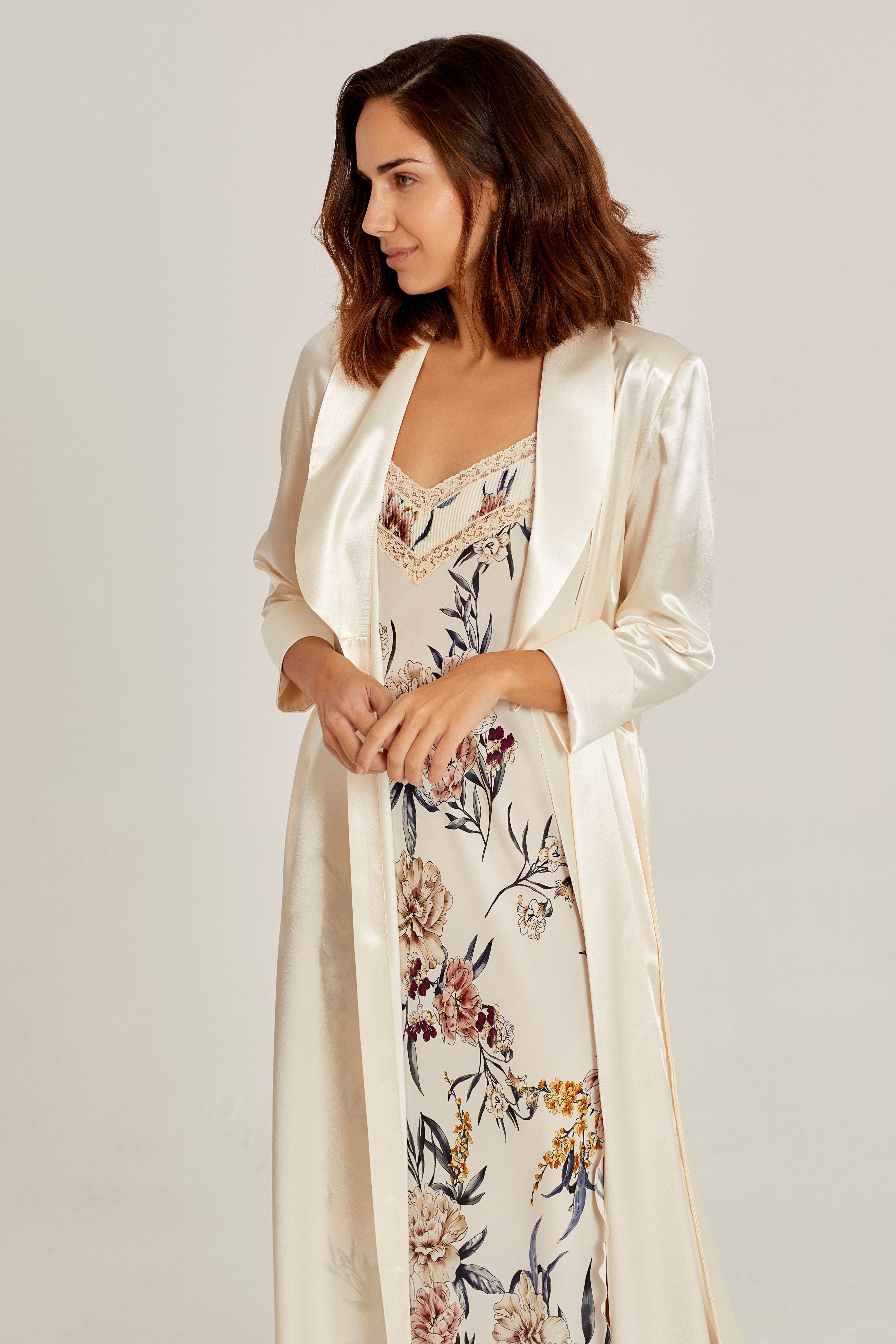 Camison  Tecla  estampado largo